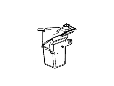 GM 92201363 Reservoir, Coolant Recovery