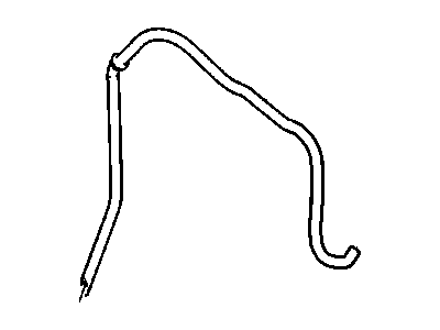 GM 22756187 Radiator Overflow Hose