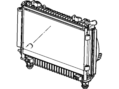 GM 92218353 Radiator Assembly