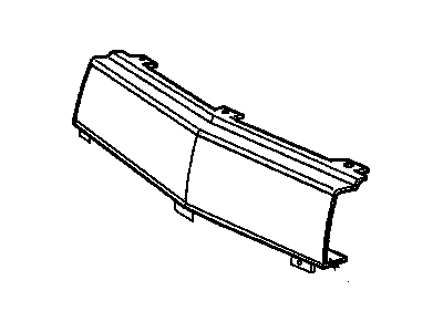 GM 22535729 Filler, Radiator Grille