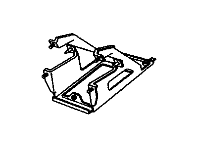 GM 90304926 BRACKET, Steering Column Attaching