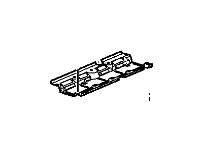 GM 12641014 Deflector, Crankshaft Oil