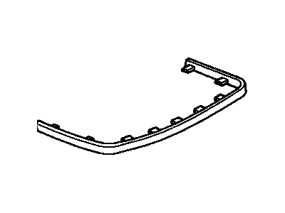 GM 10115268 Molding Assembly, Rear Bumper Fascia