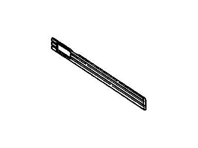 GM 10103397 Molding Assembly, Front Side Door Center