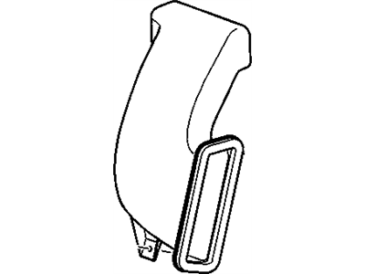 GM 15147174 Duct, Auxiliary Heater Air Outlet