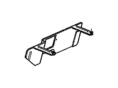 GM 25762920 Panel Assembly, Body Rear Seat Back Trim