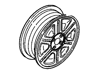 1991 Chevrolet Storm Spare Wheel - 97023793