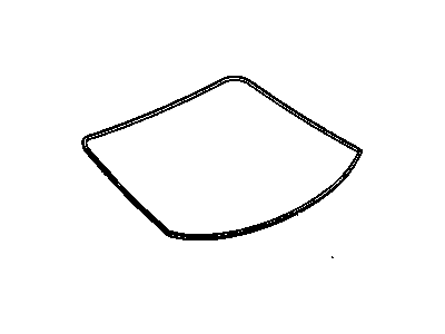 GM 22624828 Molding Asm,Rear Window Reveal