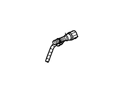 GM 25911556 Hose Assembly, Auxiliary Heater Outlet Front