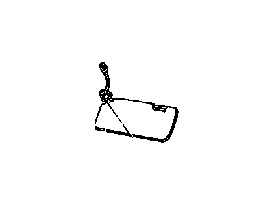 GM 15001766 SUNSHADE, Sunshade