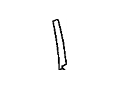 GM 20766575 Applique, Front Side Door Center