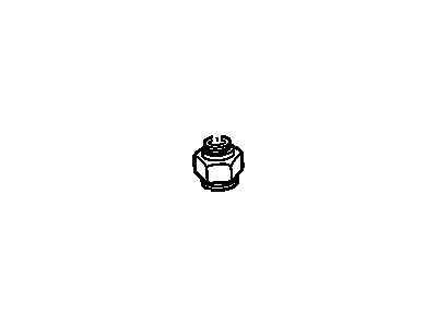 15865005 GM Fitting, Trans Fluid Cooler Hose (At Radiator) Illustration 1 of 1