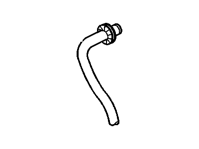 GM 25681002 Transmission Oil Cooler Lower Hose Assembly