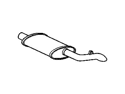 1996 Oldsmobile Cutlass Exhaust Pipe - 12528773