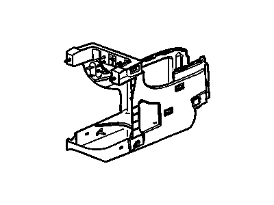 GM 20926618 Bracket Assembly, Instrument Panel Center Lower