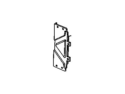 GM 15714371 Baffle, Radiator Support