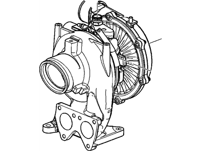 GMC Turbocharger - 12642130