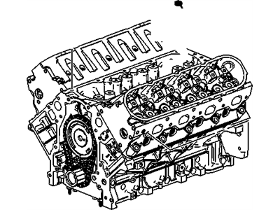 GM 12610160 Seal, Engine Block Valley Cover High Pressure Portion