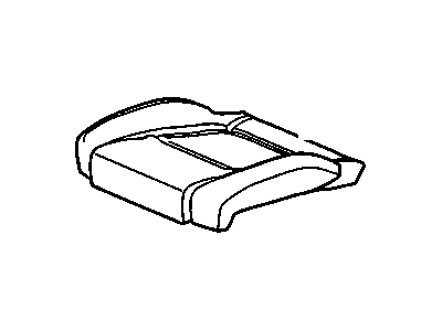 2005 Chevrolet SSR Seat Cushion Pad - 89039164