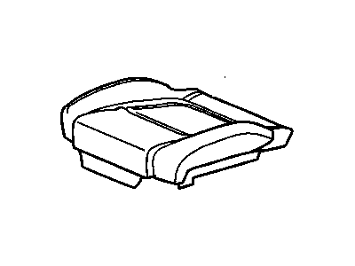 GM 15881953 Cover Assembly, Driver Seat Cushion *Ebony 15881953 GM Cover Assembly, Driver Seat Cushion *Ebony Illustration 1 of 1