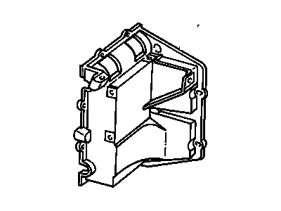 GM 52450785 CASE, A/C Evaporator