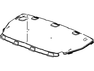 GM 13499796 Insulator, Hood