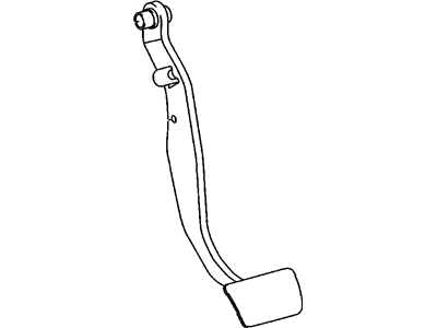 GM 19184500 Pedal,Brake