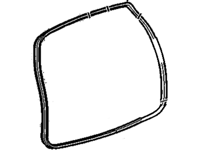 GM 10371150 Weatherstrip,Lift Gate