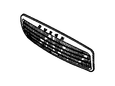 GM 25615621 Grille, Radiator