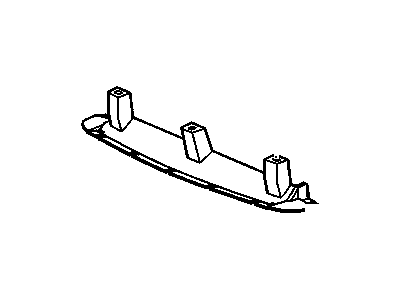 GM 10350587 Support Assembly, Front Bumper Fascia Lower