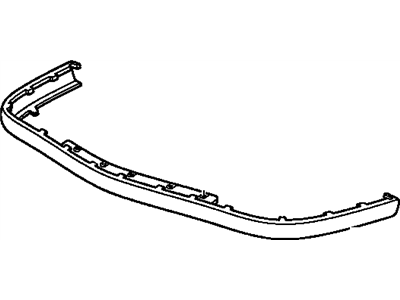 GM 12493718 Extension,Front Bumper Fascia