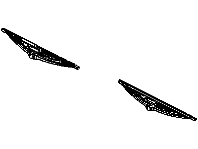 Cadillac Deville Wiper Blade - 12337767