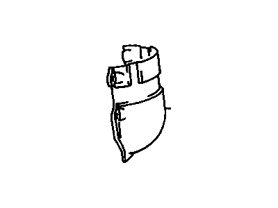 1994 Chevrolet Prizm Exhaust Heat Shield - 94853673