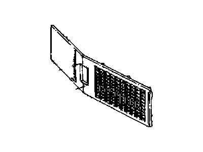 GM 22510196 Grille, Radiator