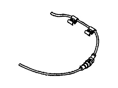 GM 10163845 Cable Assembly, Accelerator Control