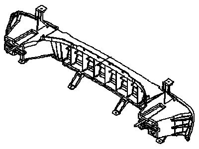 GM 96648694 Absorber,Rear Bumper Energy