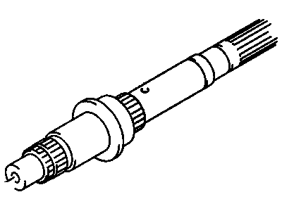 GM 91177220 Shaft,Transfer Case Rear Output