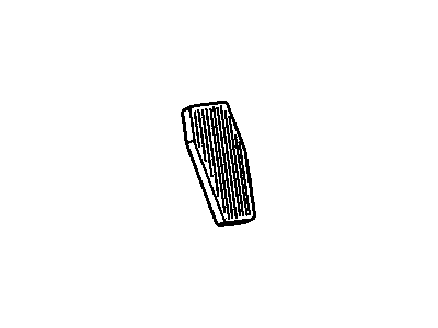 GM 90232022 PAD, Accelerator Pedal