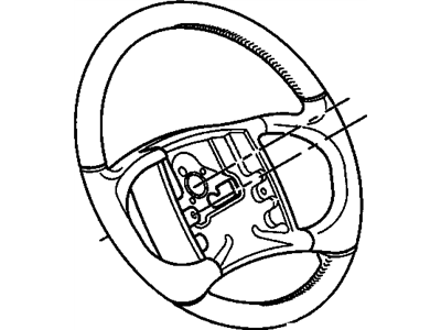1992 Buick Roadmaster Steering Wheel - 17997330