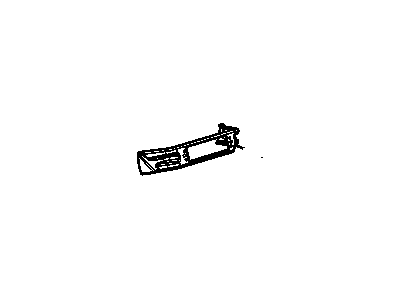 GM 25736373 Bracket, Instrument Panel Center