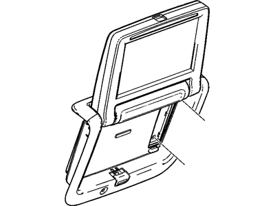 GM 90921216 Display Assembly, Video *Choccachino