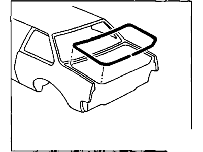 1986 Chevrolet Cadet Weather Strip - 22575992