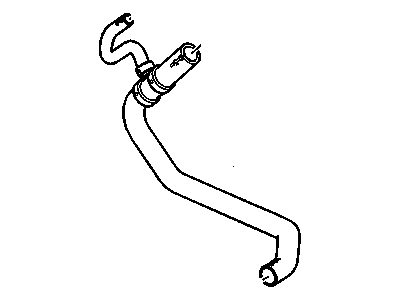 2005 Cadillac STS Cooling Hose - 89023436