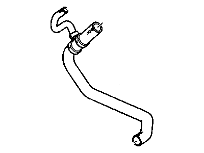 2006 Cadillac SRX Cooling Hose - 89023436