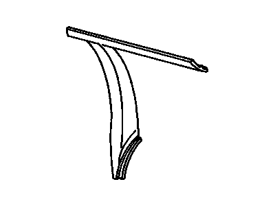 GM 10209754 MOLDING, Rear Window Garnish