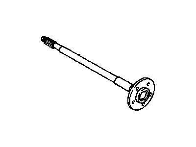 1990 Chevrolet Camaro Axle Shaft - 26034018