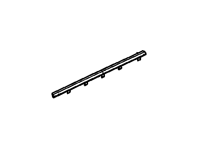 GM 20957027 Sealing Strip Assembly, Rear Side Door Window Outer