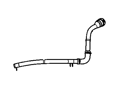 2009 Chevrolet HHR Fuel Filler Hose - 25804510