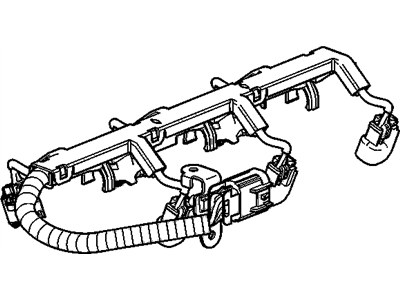 GM 12604672 Harness Assembly, Fuel Injector Wiring