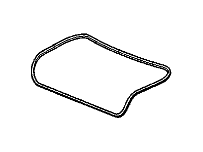GM 10350981 Weatherstrip Assembly, Rear Compartment Lid